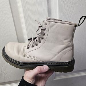 Dr. Martens Beige Chelsea Boots Size 5